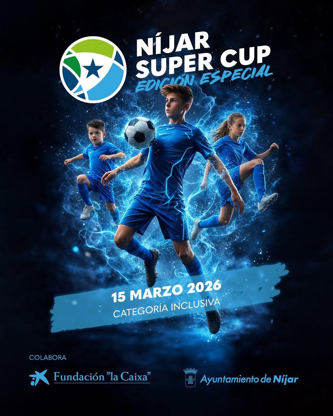 ⚽💙 El fútbol es para todos 🤝

📍Apostamos por un deporte sin barreras, donde la pasión, el compañerismo y la ilusión son 